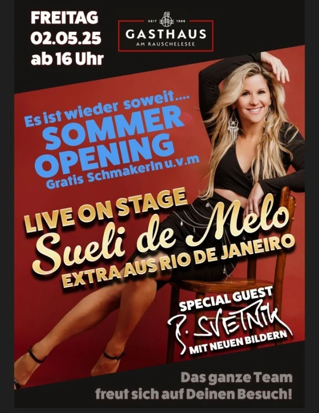 Hallo Rauschelesee, klagenfurt und Umgebung... 🤗💖🎉....Freue mich vom ❤️-en, euch wieder mal zu sehen 😍🤗🤗🤗😍
.
#cantantelatina #singerandsongwriter #liebeliebe
